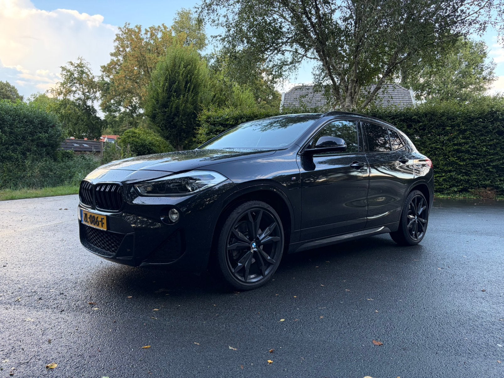 BMW X2 Sdrive20i 248pk Aut 2019 Zwart NAP, 1998 cc, X2, 1800 kg, Zwart