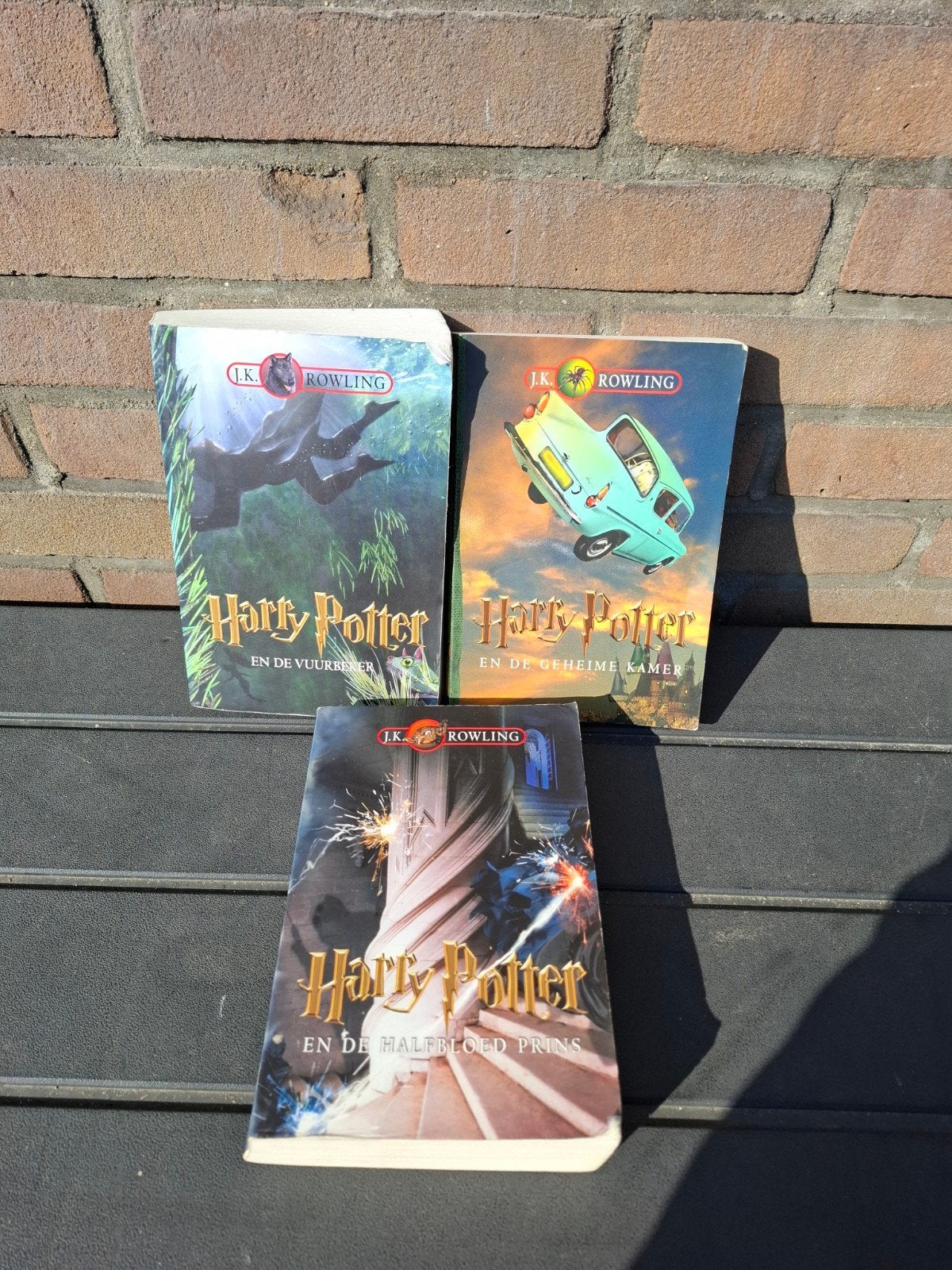 Harry potter boeken 3 stuks, Verzamelen, Harry Potter, Ophalen of Verzenden, Boek of Poster