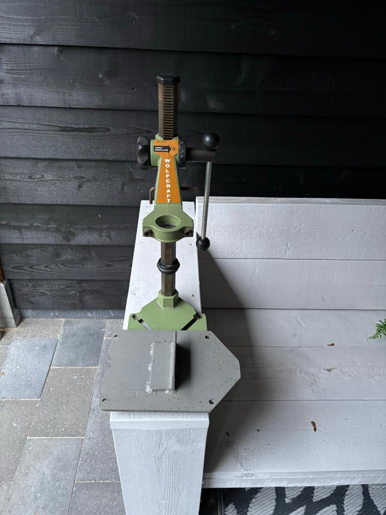 Wolfcraft Boorstandaard - Perfect voor Precisie Boren, Ophalen of Verzenden, Gebruikt, Overige typen