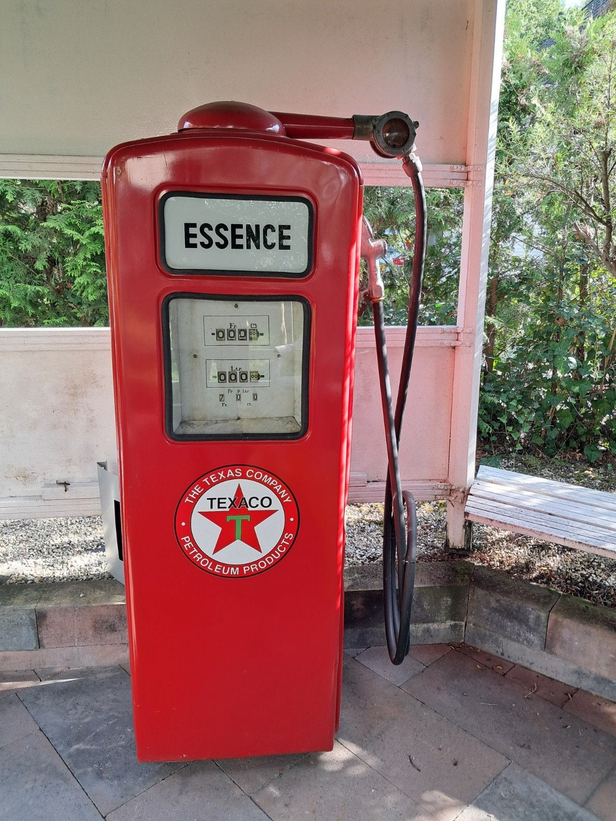 Beckmeter benzinepomp hoog model Texaco pomp 170cm, Ophalen, Eu, Gebruikt, Eu