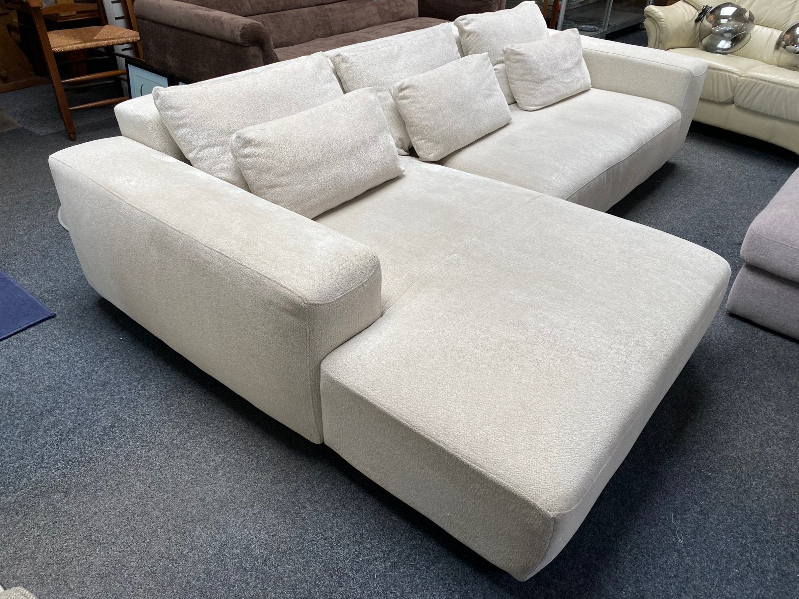 Hoekbank Van €1499,- NU €349,-, Huis en Inrichting, Banken | Sofa's en Chaises Longues, Ophalen, Zo goed als nieuw, Vierpersoons of meer