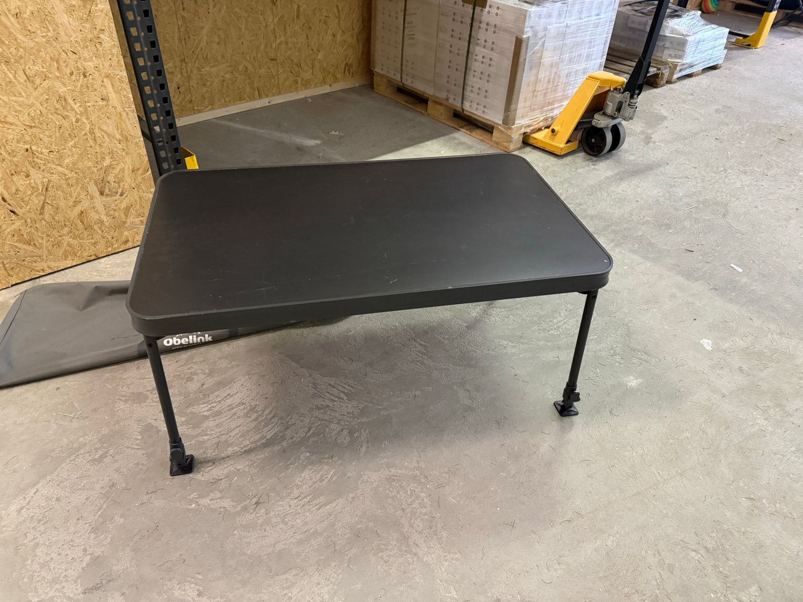 Obelink Lichtgewicht Campingtafel 115x70 - Verstelbaar, Ophalen, Gebruikt, Campingtafel