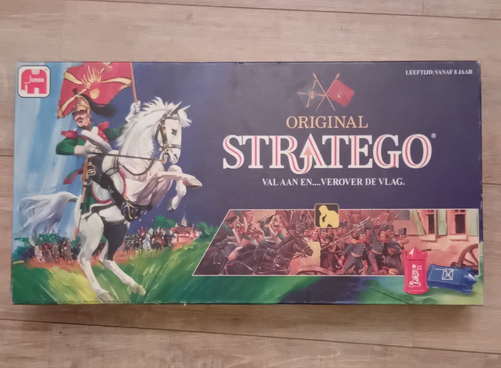 Stratego Original bordspel compleet in zeer goede staat, Ophalen, Zo goed als nieuw