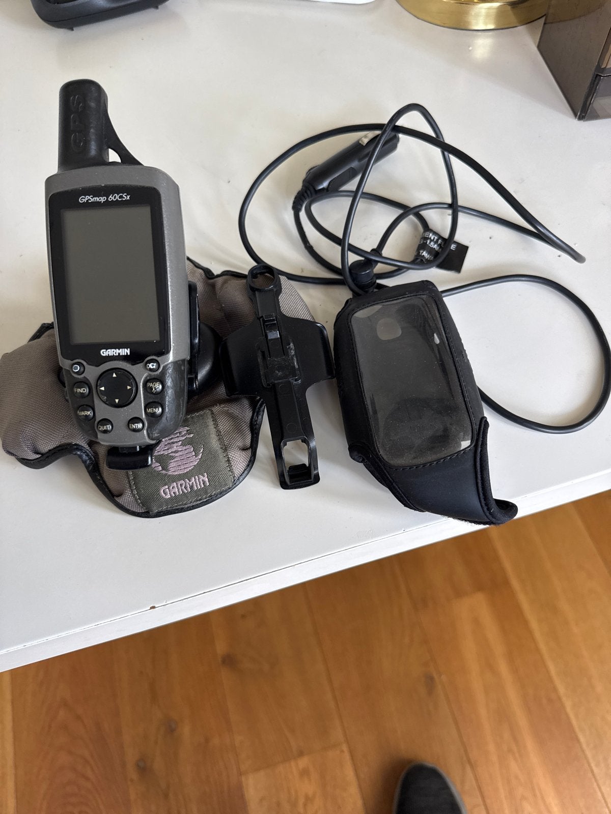 Garmin GPSmap 60CSx met accessoires, Ophalen, Gebruikt