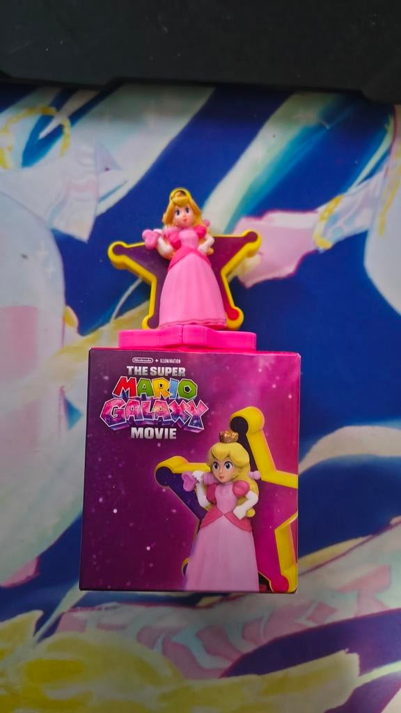 Peach happy meal figure, Verzamelen, Poppetjes en Figuurtjes, Ophalen of Verzenden, Nieuw