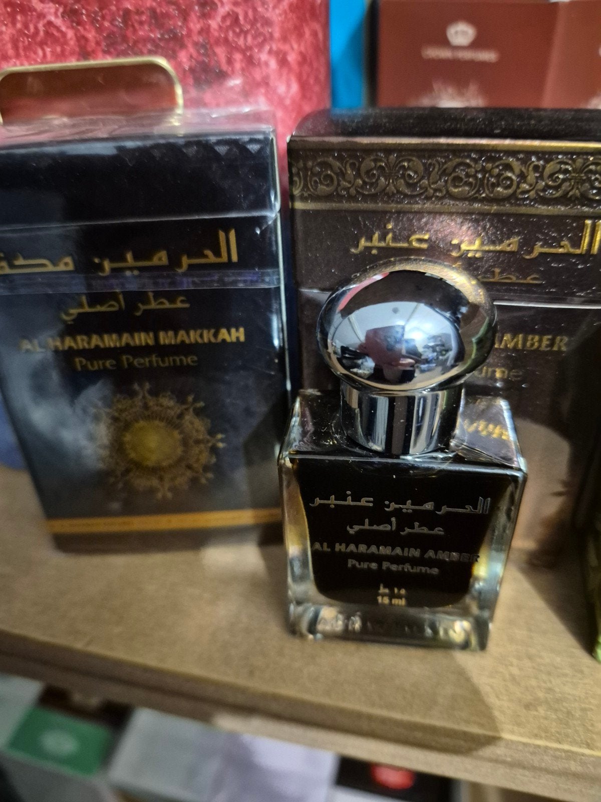 Al Haramain Amber & Makkah Pure Perfume 15ml, Ophalen of Verzenden, Nieuw
