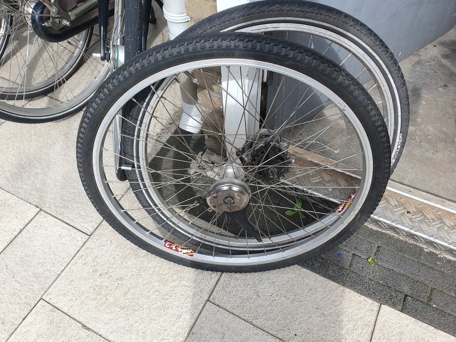 set velgen  26 inch 3nexus versnellingen, Fietsen en Brommers, Ophalen, Zo goed als nieuw, Band, Aluminium
