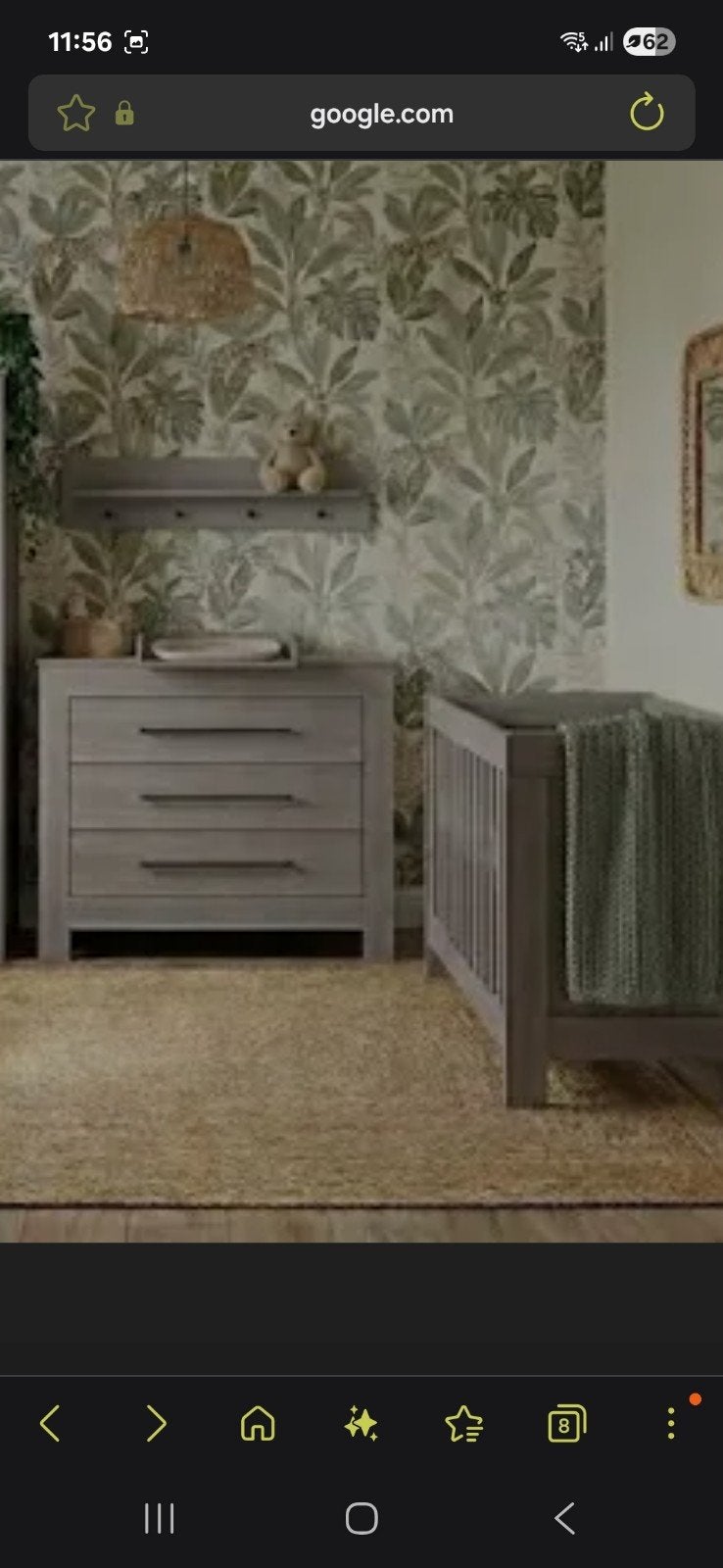 baby bedje en commode, Ophalen, Zo goed als nieuw, Jongetje of Meisje