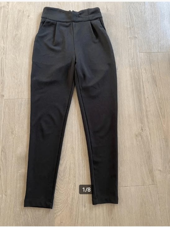LOAVIES broek / pantalon zwart maat XS netjes D21, Zwart, Ophalen of Verzenden, Loavies, Maat 34 (XS) of kleiner