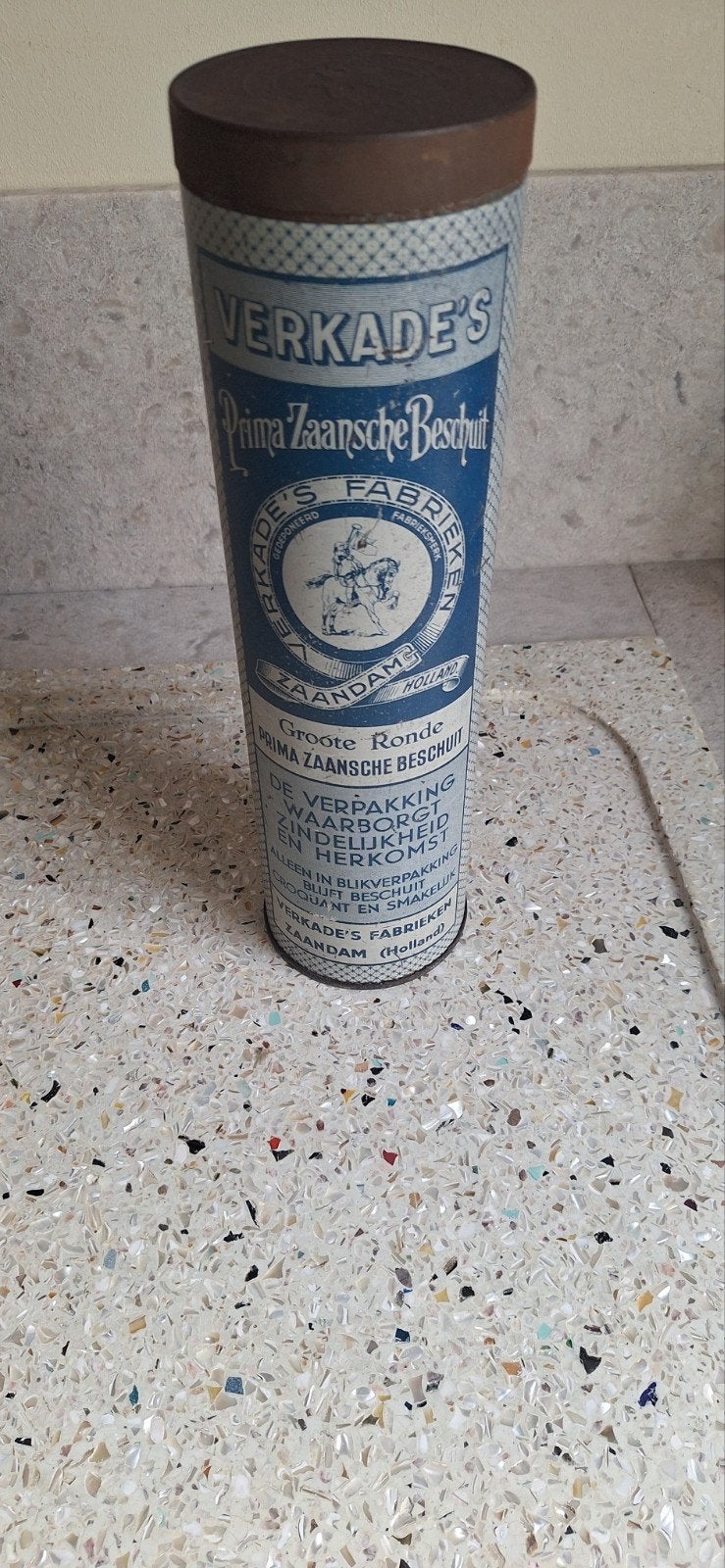 Vintage Verkade's Beschuitbus - Nog Dicht, Ophalen