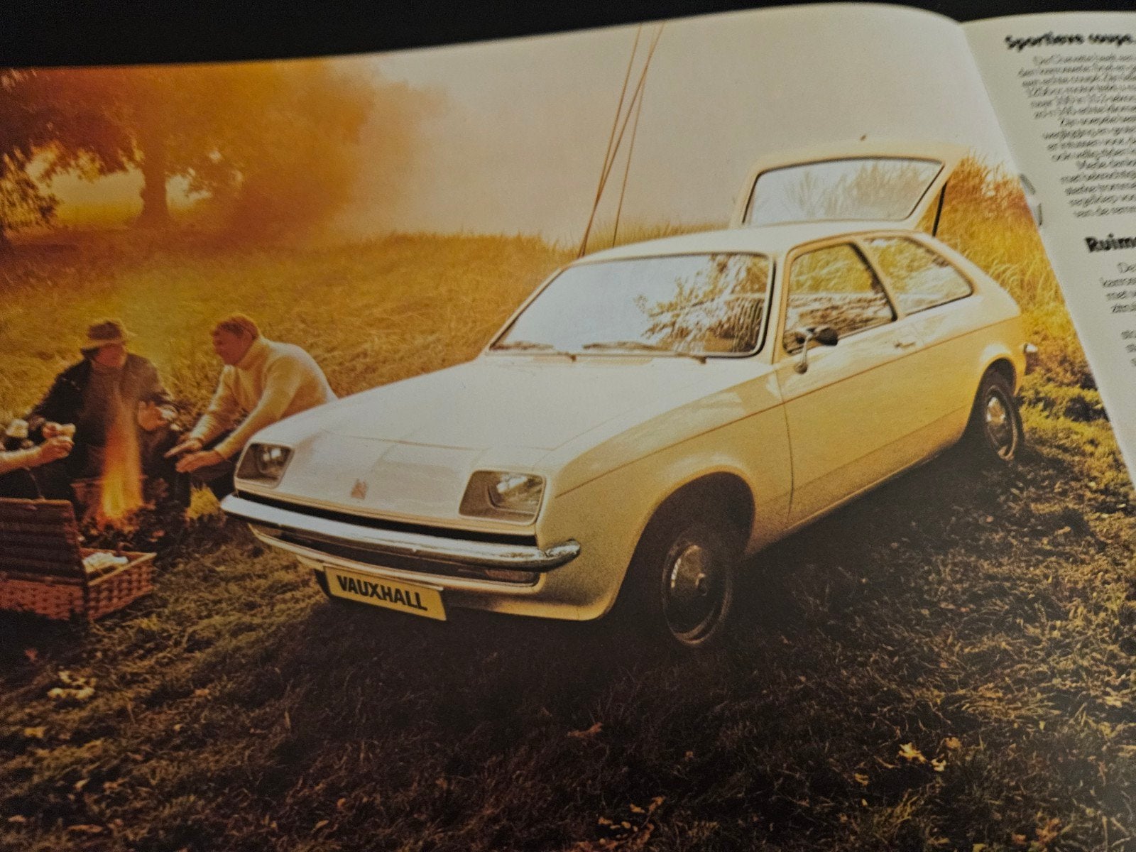 Brochure Vauxhall Chevette 1976, Ophalen of Verzenden, Zo goed als nieuw, Overige merken