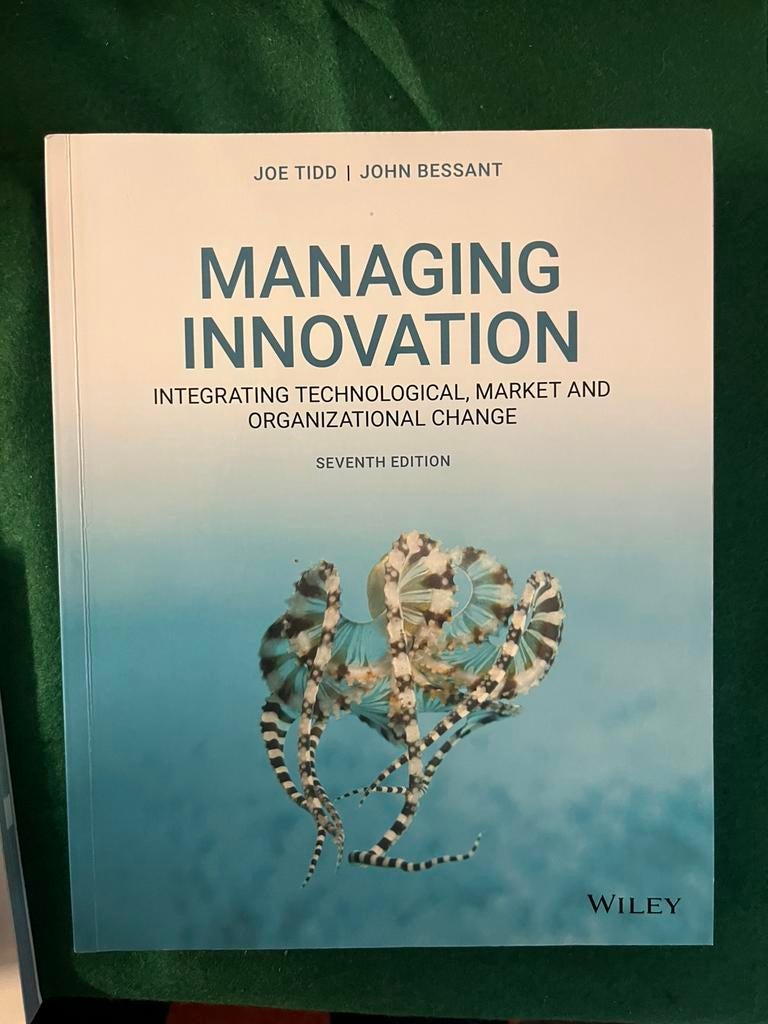 Managing innovation by Joe Tidd and Joe Bessant, Ophalen of Verzenden, Zo goed als nieuw