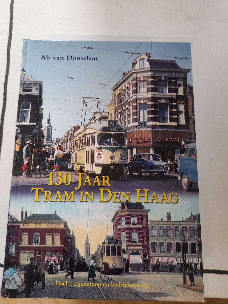 Boek 130 jaar trams in denhaag, Verzenden, Zo goed als nieuw