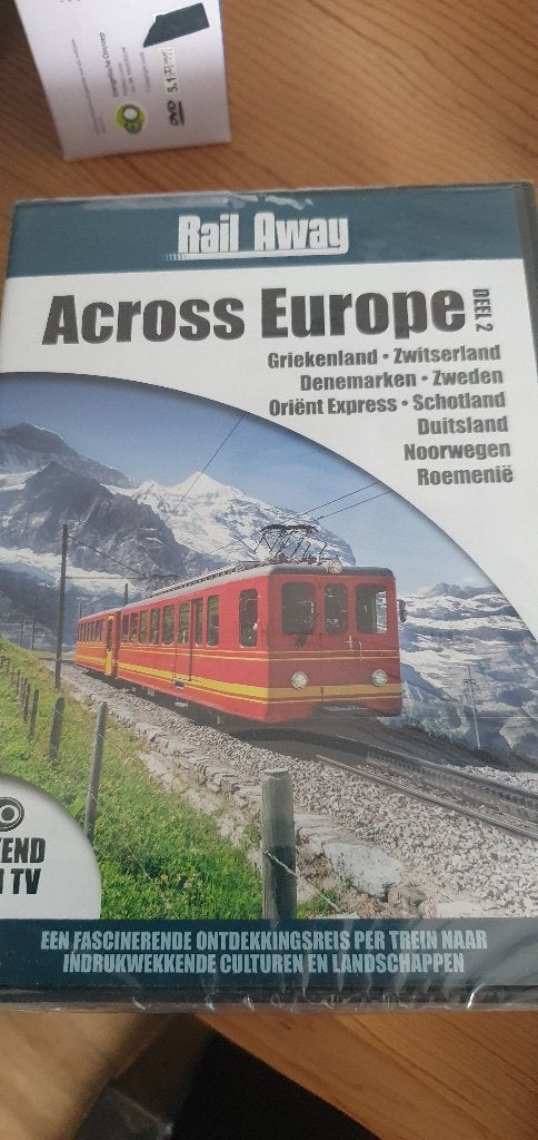 3 dvd treinen across europa nog als nieuw, Cd's en Dvd's, Alle leeftijden, Ophalen of Verzenden, Zo goed als nieuw, Reizen