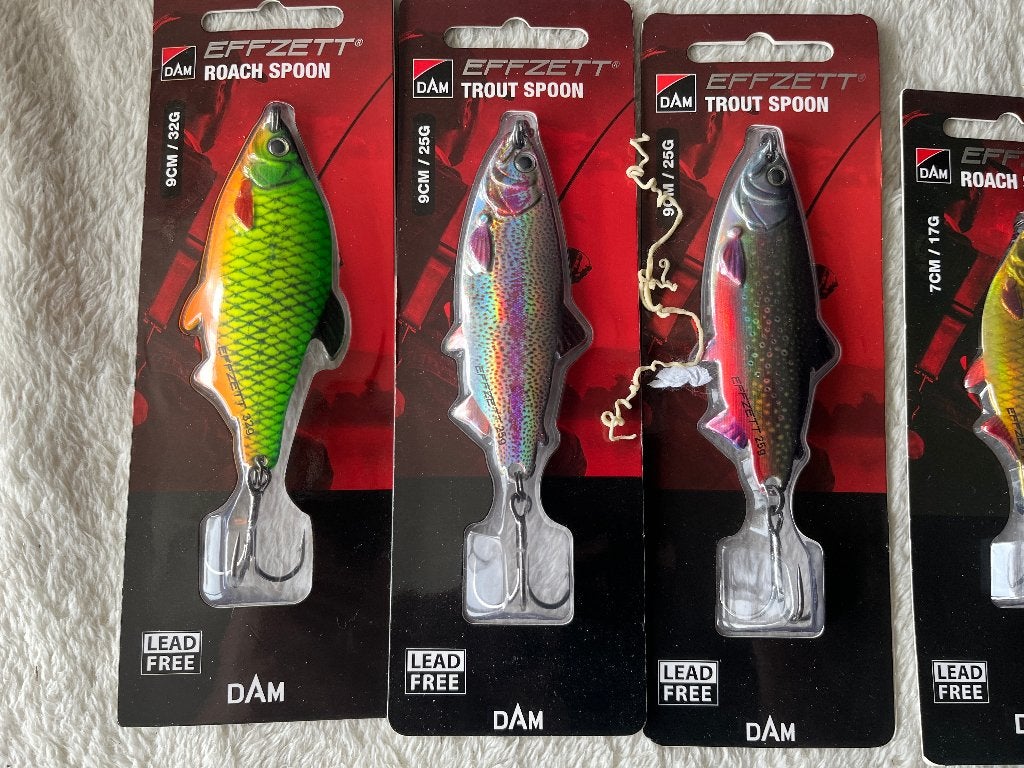 adv 298 / NIEUW mixset 5 blisters kunstaas DAM EFFZETT, Ophalen of Verzenden, Nieuw, Overige typen