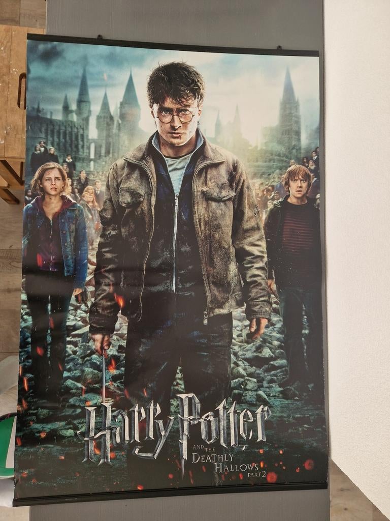 Poster Harry Potter 61x92, Verzamelen, Harry Potter, Ophalen, Boek of Poster