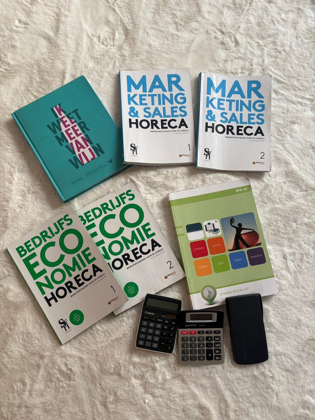 Hotelschool boeken, Ophalen, Alpha, Gelezen, Overige niveaus