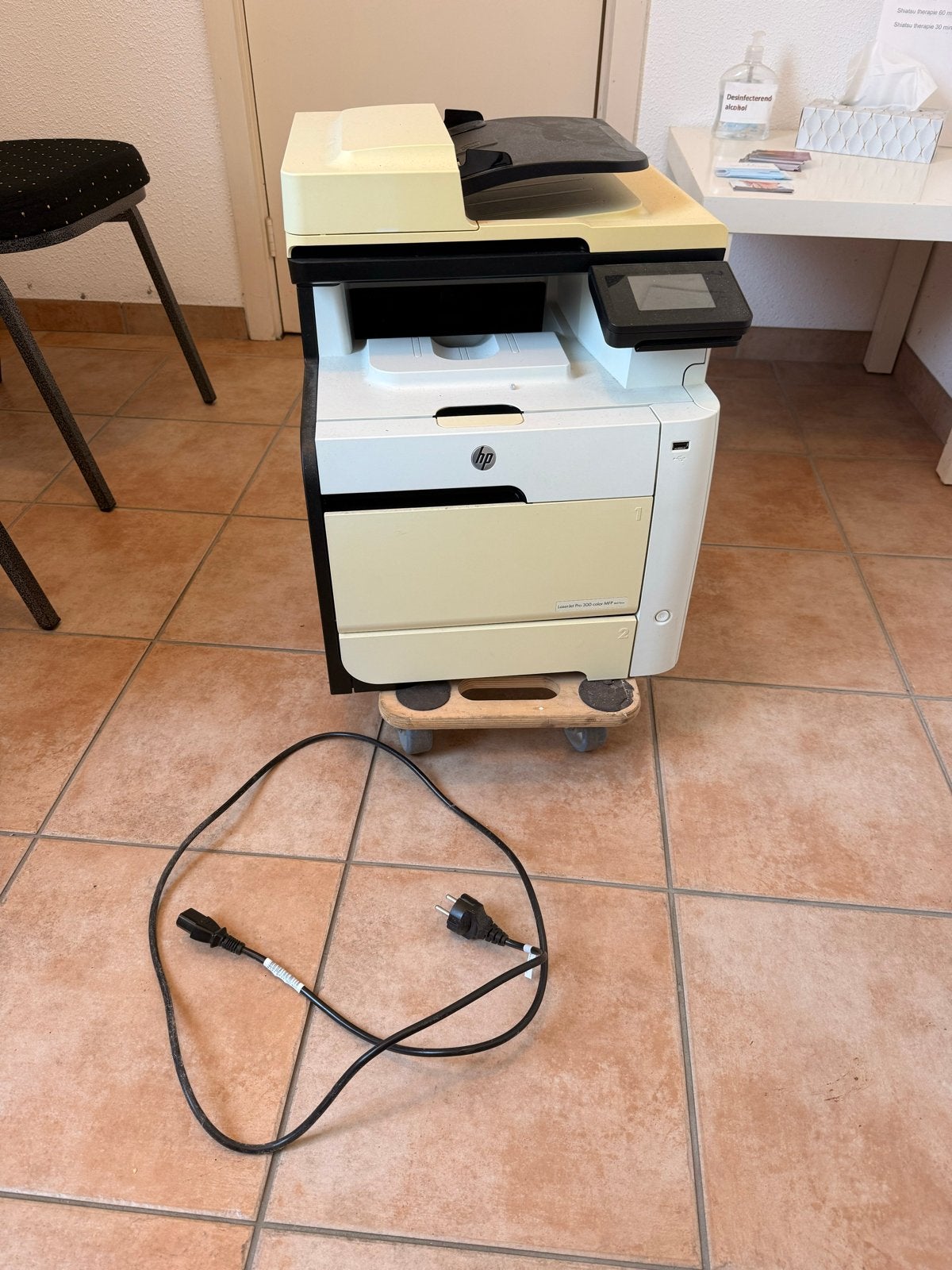 HP LaserJet Pro 300 Color MFP M375nw All-in-One Printer, Computers en Software, Gebruikt, All-in-one, Kleur printen, Ophalen of Verzenden