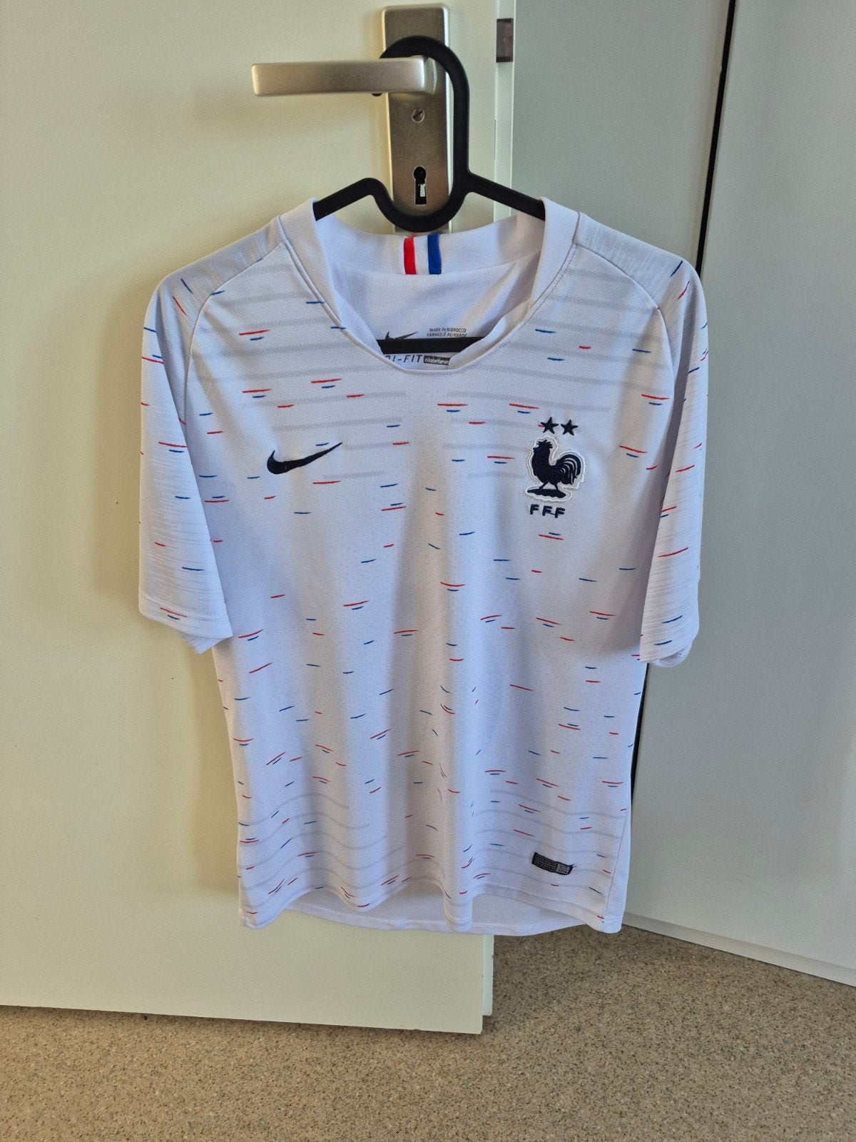 Frankrijk thuisshirt 2018 WK - Mbappé #10 - Maat XL, Groter dan maat XL, Ophalen of Verzenden, Zo goed als nieuw, Shirt