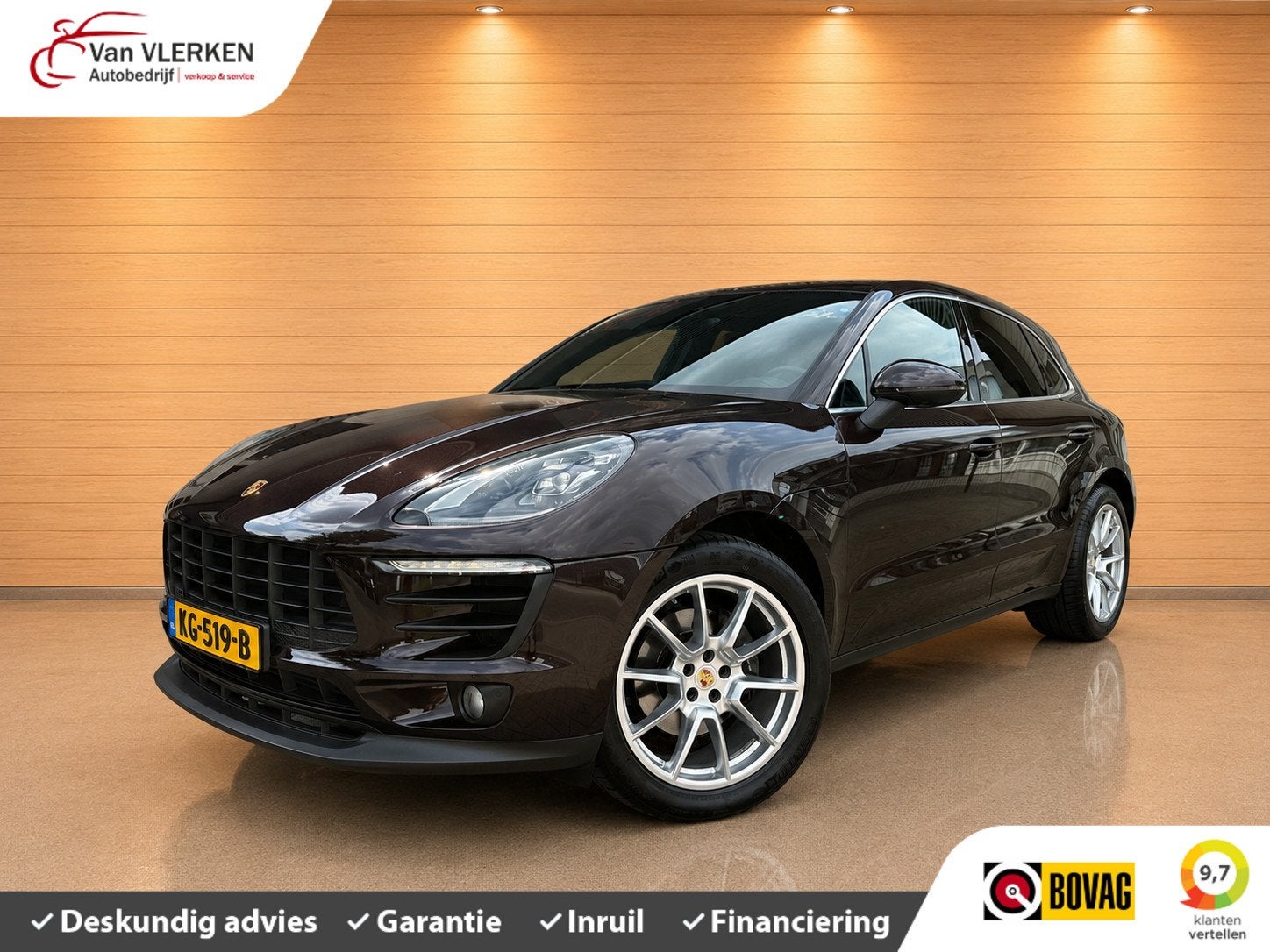 Porsche Macan 2.0 Luchtvering PANO 62000 km! Bom vol, Automaat, Gebruikt, Euro 6, 4 cilinders