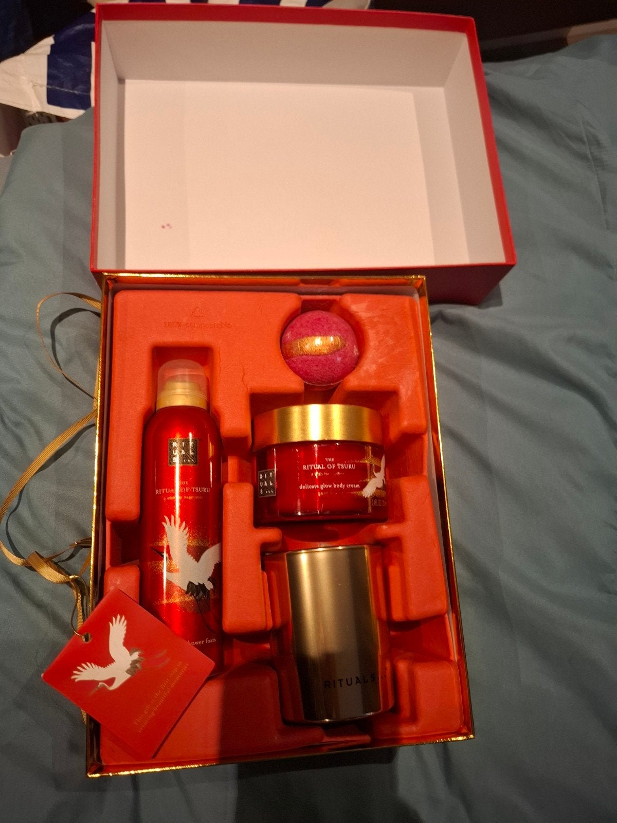 rituals of tsuru giftset 2 stuks nieuw, Sieraden, Tassen en Uiterlijk, Ophalen of Verzenden, Nieuw, Bad & Douche