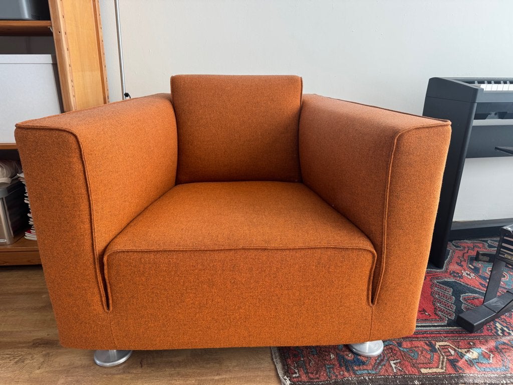 Design on stock Blizz fauteuil in zeer goede staat, Ophalen, Gebruikt, 75 tot 100 cm, 75 tot 100 cm