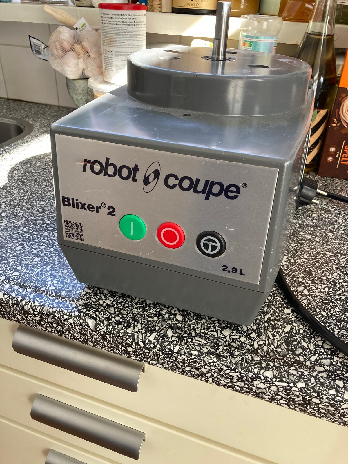 Robot Coupe Blixer 2 Professionele Keukenmachine, 2 tot 3 liter, Ophalen of Verzenden, Gebruikt, 1 snelheid