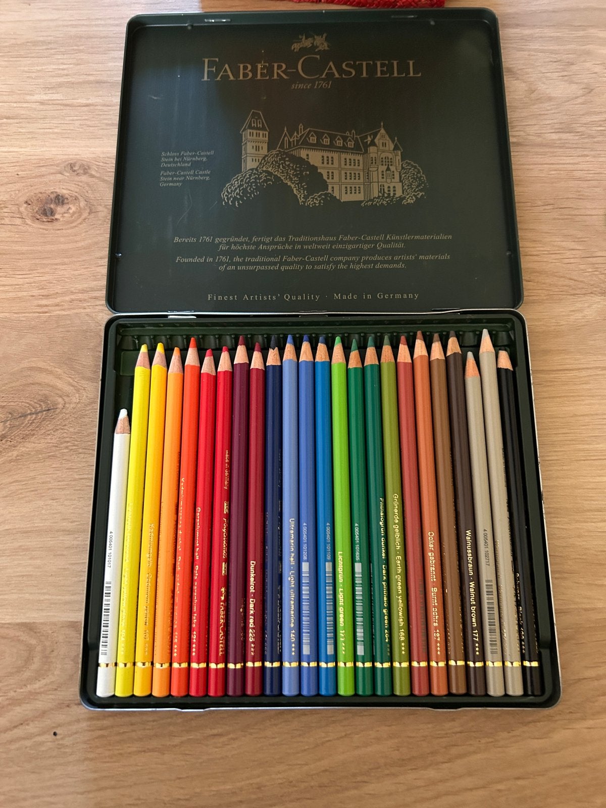 Faber Castell Polychromos 24, Ophalen of Verzenden, Zo goed als nieuw, Overige typen