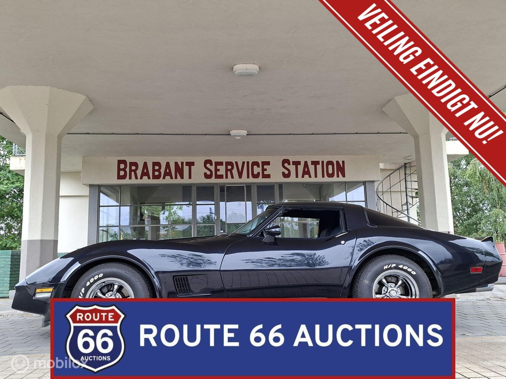Chevrolet Corvette | Route 66 Auctions, Auto's, Overige carrosserieën, Chevrolet, Zwart, Bedrijf