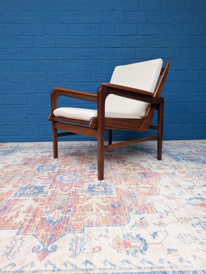 Vintage fauteuil, jaren 60, Ophalen, Huis en Inrichting