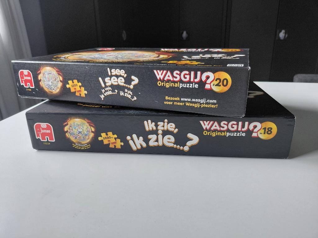 Wasgij puzzels 1000 stukjes nr 18 en 20, Hobby en Vrije tijd, Denksport en Puzzels, Ophalen, 500 t/m 1500 stukjes, Zo goed als nieuw
