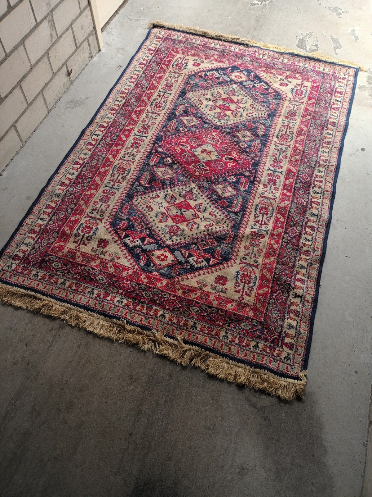 Vintage Perzisch tapijt - 116x180 cm, Ophalen, Gebruikt, 100 tot 150 cm, Perzisch, Vintage