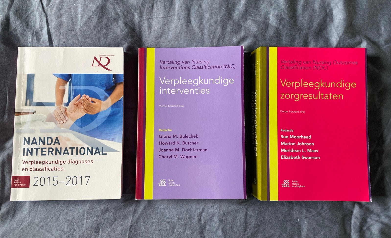 NANDA, NIC, NOC Verpleegkundige boeken set, Boeken, Ophalen, Gamma, Zo goed als nieuw, HBO