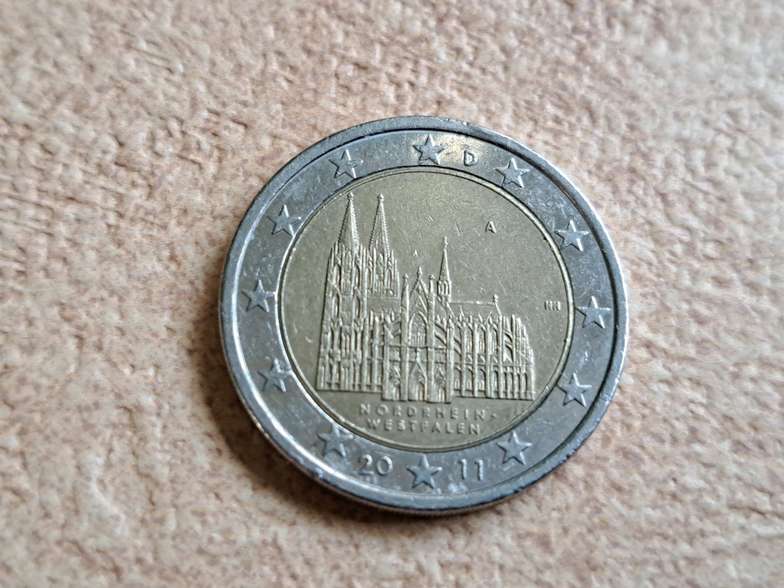 2 euro cc Duitsland Dom van Keulen 2011 (A), Ophalen of Verzenden, Duitsland, 2 euro