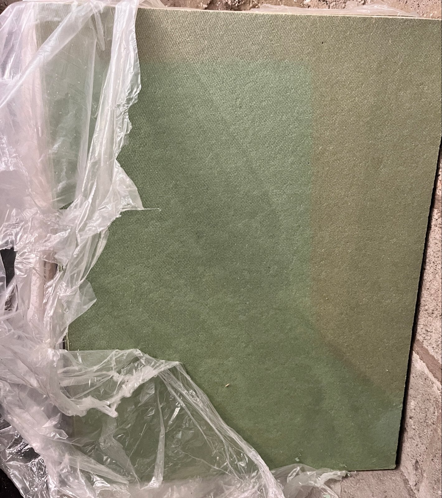Gratis ophalen: 2,5 pak groene platen., Doe-het-zelf en Verbouw, Vloerdelen en Plavuizen, Ophalen, Overige materialen, 30 cm of meer