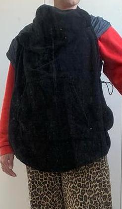 Draagcover zwart fleece, Overige merken, Gebruikt, Overige typen, Buik of Rug