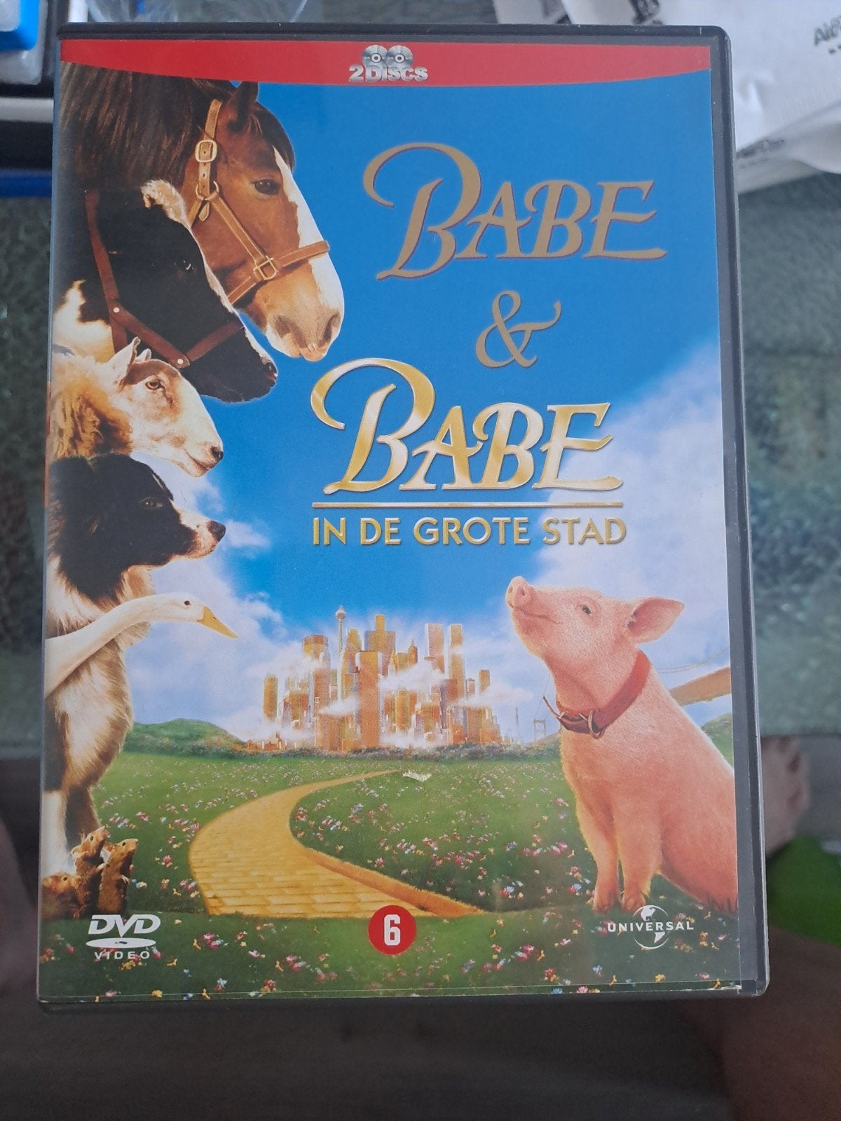 Babe 1&2 (dvd), Alle leeftijden, Ophalen of Verzenden, Zo goed als nieuw