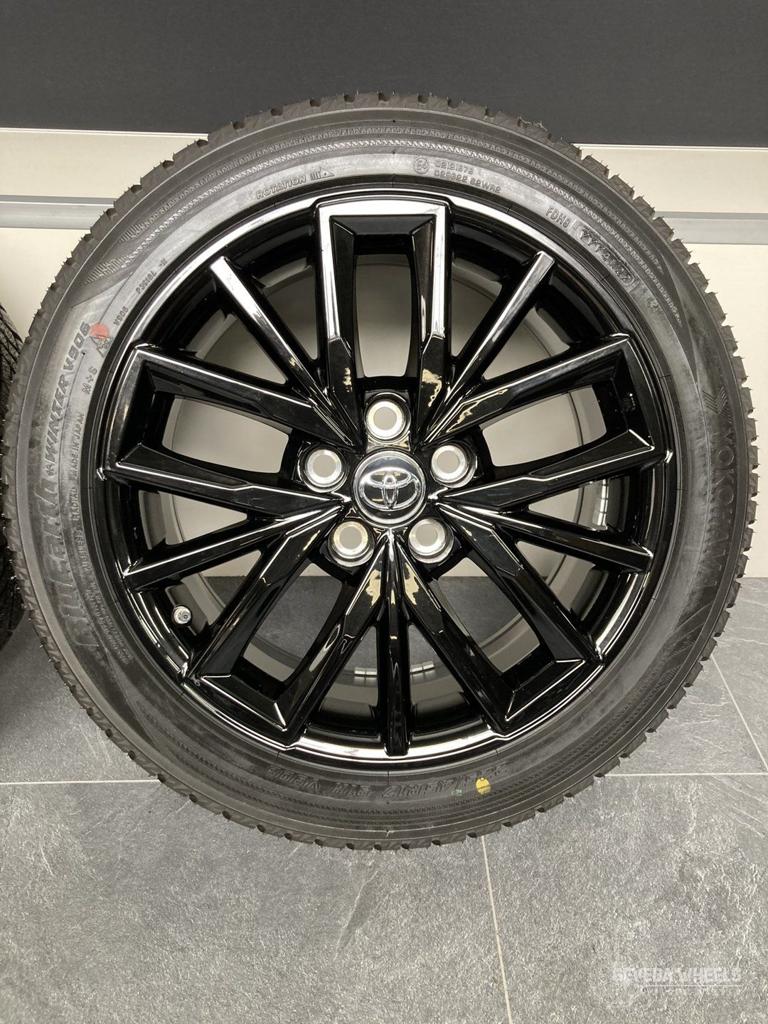 17” originele Toyota Corolla XII velgen winterbanden 5x114.3, Gebruikt, -, -, Banden en Velgen