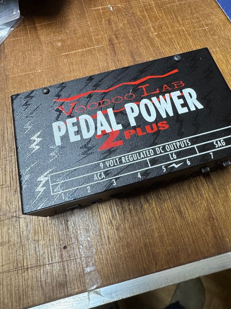 voodoolab pedal power 2, Ophalen of Verzenden, Gebruikt, Delay of Echo