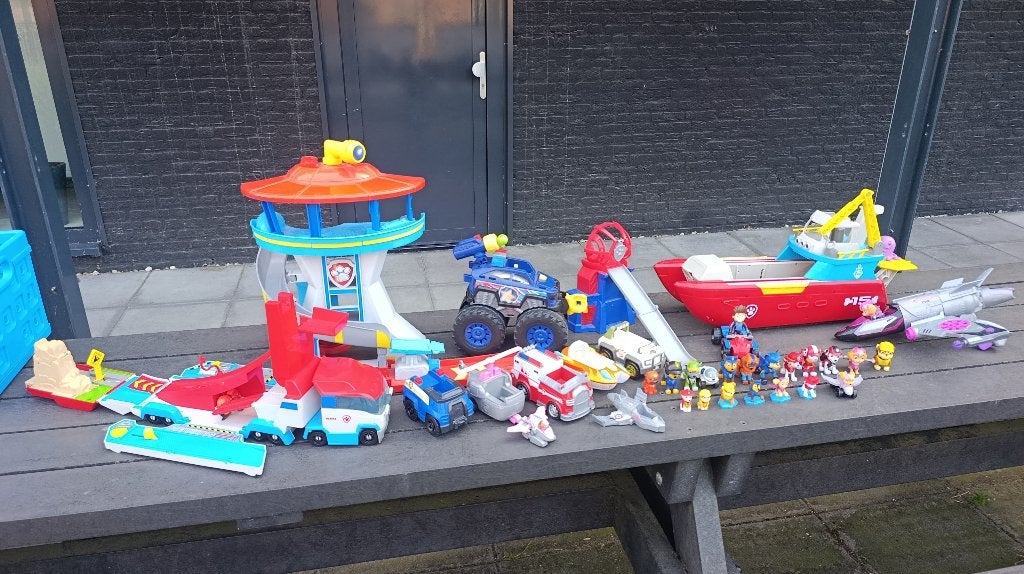 Paw Patrol set, Ophalen, Gebruikt