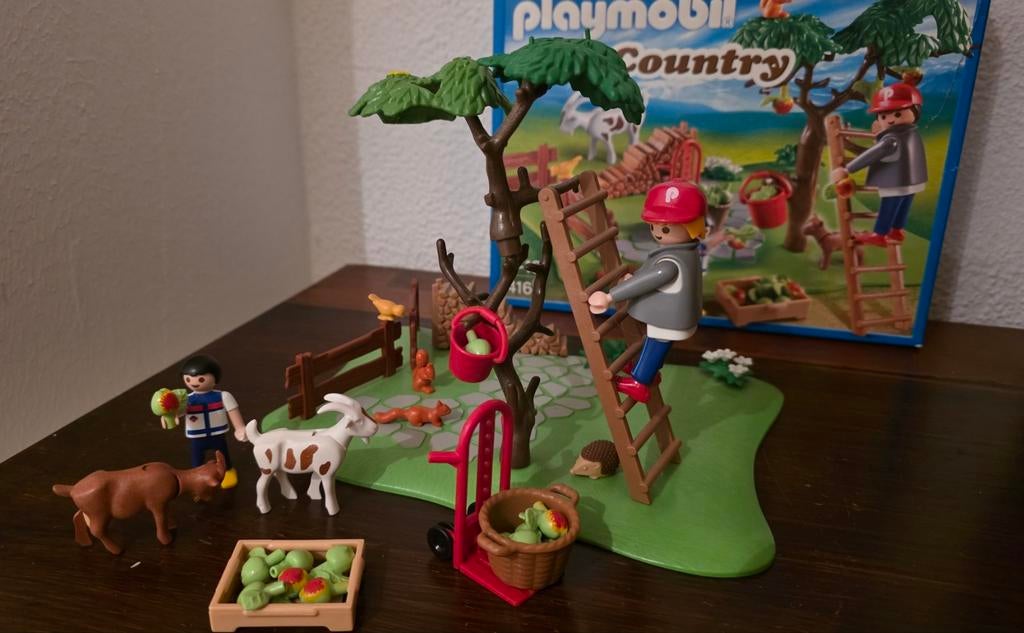 Playmobil Country Boomgaard Oogst Set, Ophalen of Verzenden, Gebruikt, Complete set
