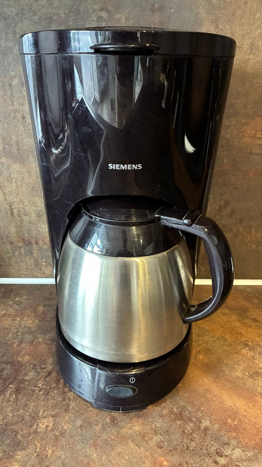 Siemens Koffiezetapparaat met Thermoskan - Zwart, Witgoed en Apparatuur, Koffiezetapparaten, Gebruikt, 10 kopjes of meer, Koffiemachine