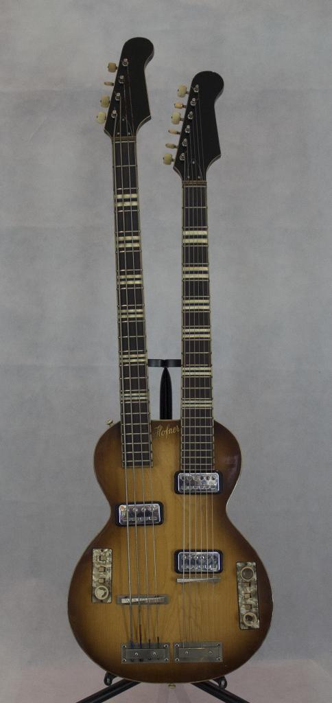 Hofner 191 Double Neck uit 1962, Ophalen, Gebruikt, Elektrisch