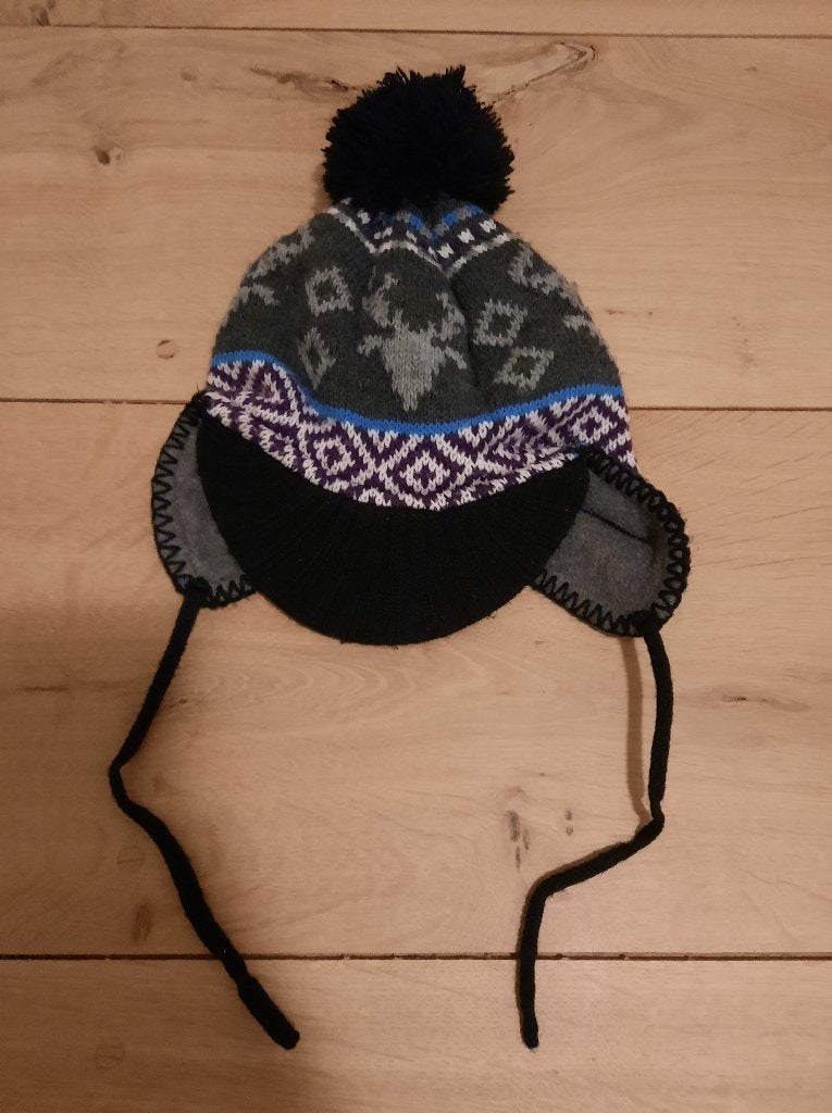 muts kind (kindermuts) met klep en zachte binnenkant, Hema, Overige maten, Ophalen of Verzenden, Gedragen