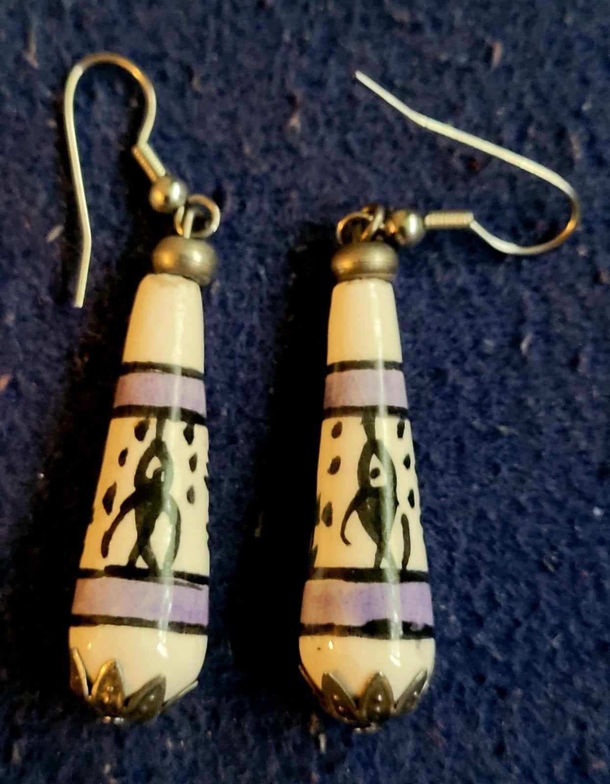 Ethnische keramieken oorhangers Zuid-Amerika, Sieraden, Tassen en Uiterlijk, Oorbellen, Overige materialen, Hangers, Verzenden