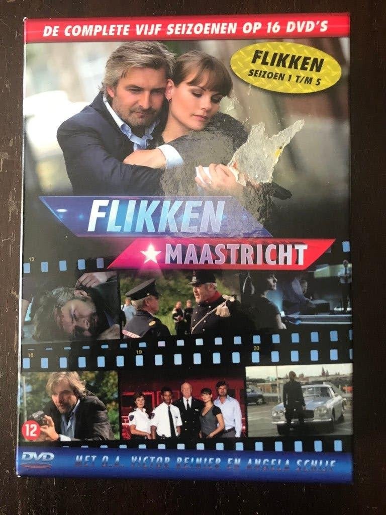 Flikken Maastricht Seizoen 1 t/m 5 Compleet ( 16 DVD Box ), Ophalen of Verzenden, Zo goed als nieuw, Actie en Avontuur, Vanaf 12 jaar