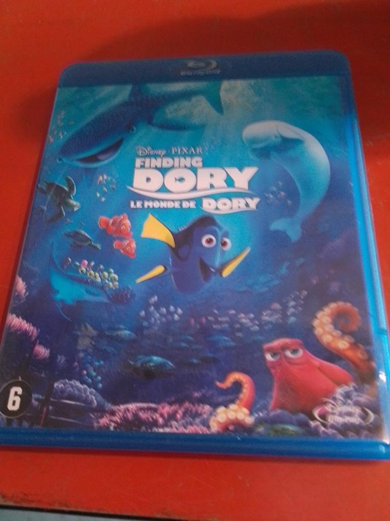 Finding Dory Blu-ray - Le Monde de Dory, Ophalen of Verzenden, Zo goed als nieuw, Tekenfilms en Animatie