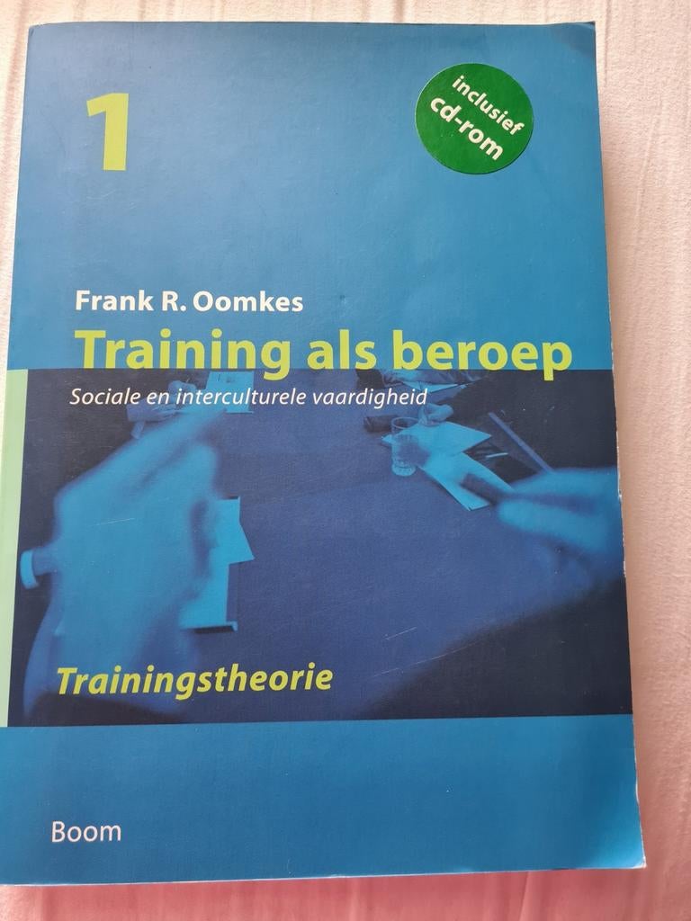 Training als beroep - Frank R. Oomkes (incl. cd-rom), Boeken, Ophalen of Verzenden