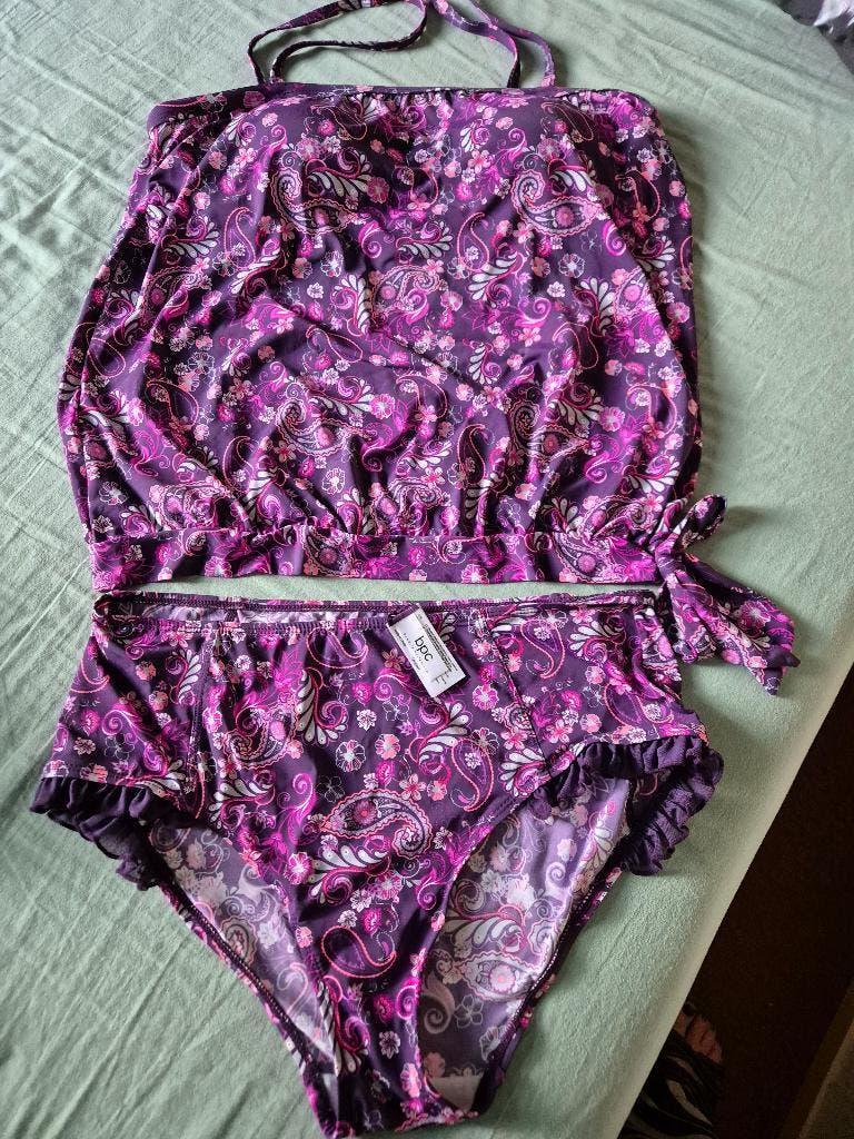 Nieuwe paarse tankini M42 BPC Bonprix collection roze/grijs, Ophalen of Verzenden, Nieuw, Roze, Overige typen
