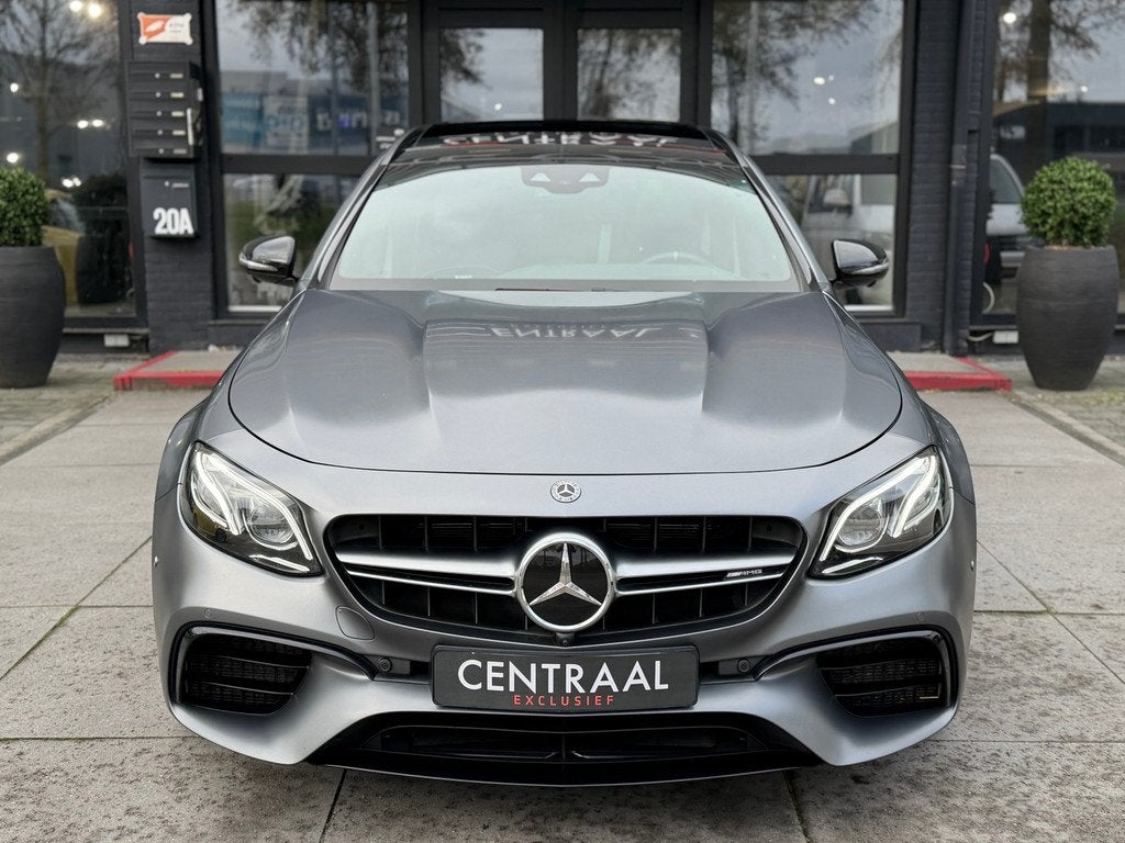 Mercedes-Benz E-klasse Estate 63 S AMG 4MATIC+|Pano|Keramisc, Auto's, Mercedes-Benz, Automaat, Gebruikt, Vierwielaandrijving, Adaptive Cruise Control